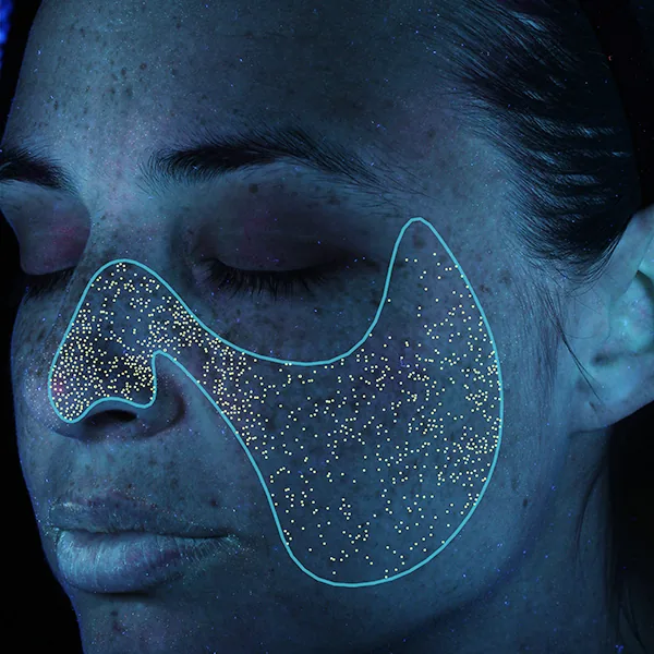 VISIA® Analyse: Porphyrine – Bakterielle Besiedlung